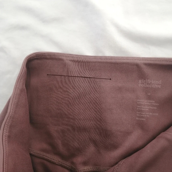 Girlfriend Collective Compressive High-Rise Leggings 28" in Rosebud Pink Medium - Picture 11 of 16